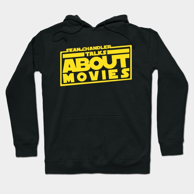 Sean Chandler Talks About a Retro Yellow Logo Version 2 Hoodie by Sean Chandler Talks About